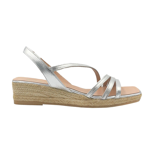 OBER Silver espadrilles