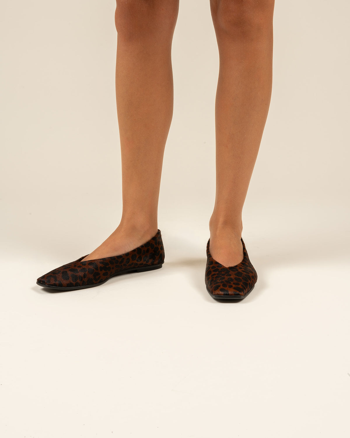 ALAIA Leopard Ballet Flat - Badt and Co