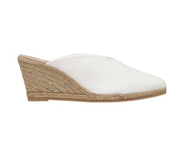 TAMINA Ivory mules