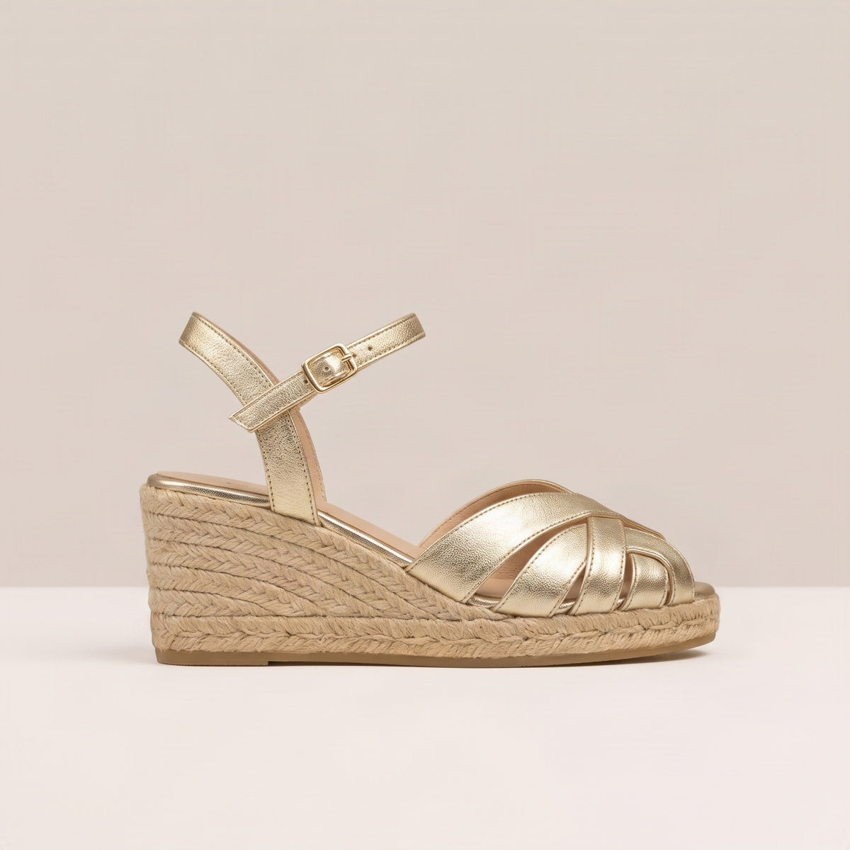 TERA Gold espadrilles - Badt and Co