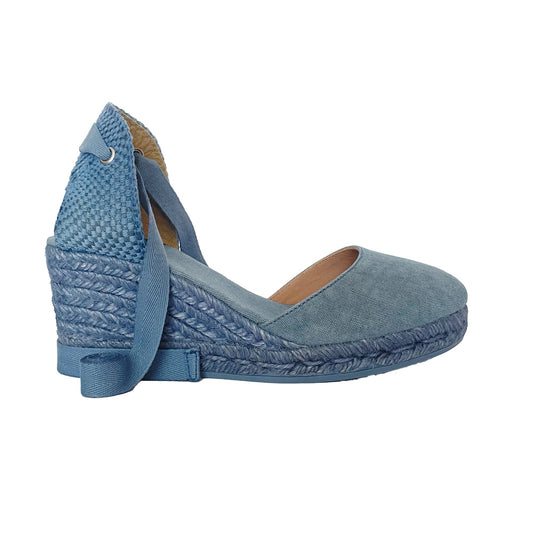 COLIN Ocean Colour Block wedges espadrilles - Badt and Co