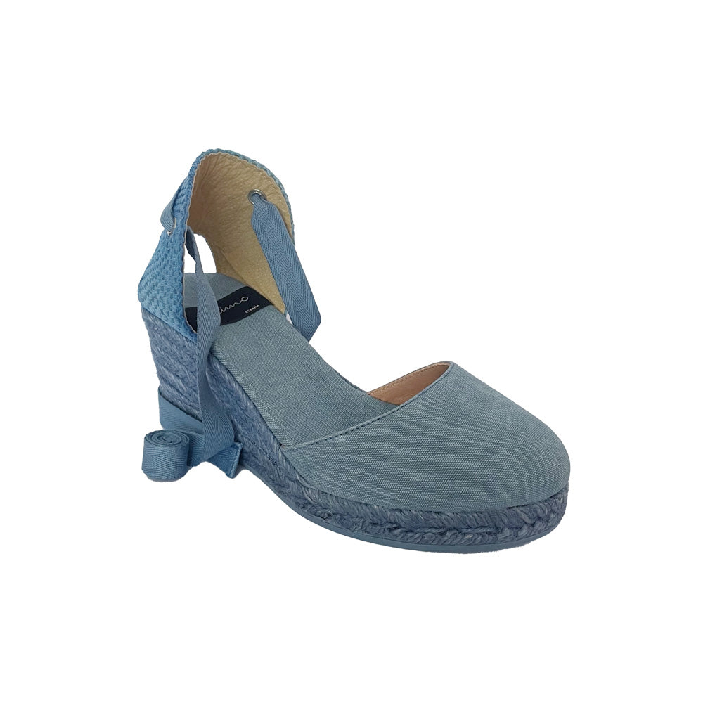 COLIN Ocean Colour Block wedges espadrilles - Badt and Co
