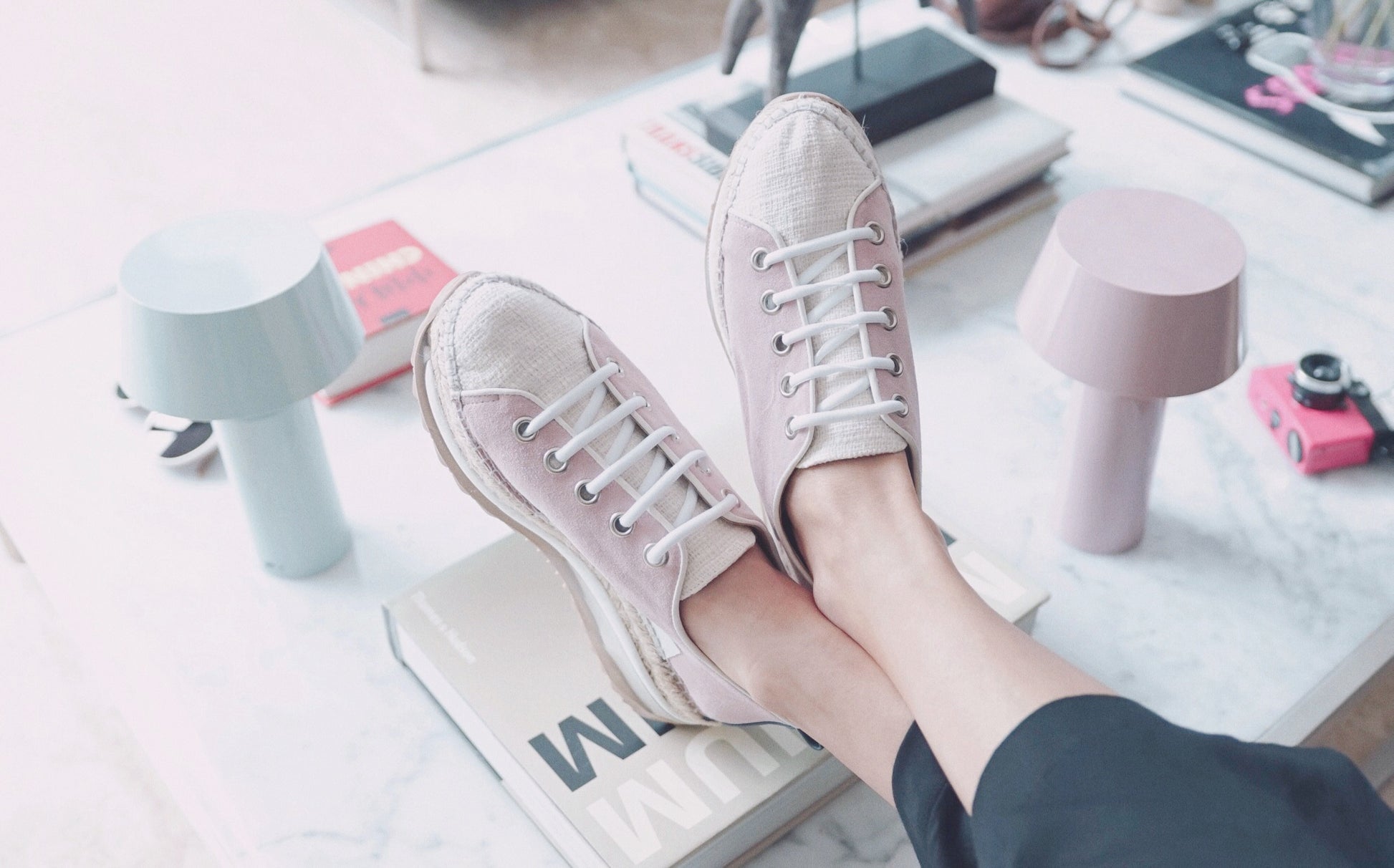 TIERRA Blush sneakers - Badt and Co - singapore