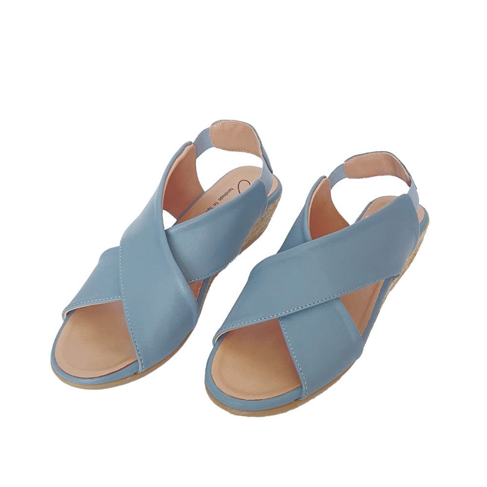 CYRUS Blue sandal espadrilles - Badt and Co