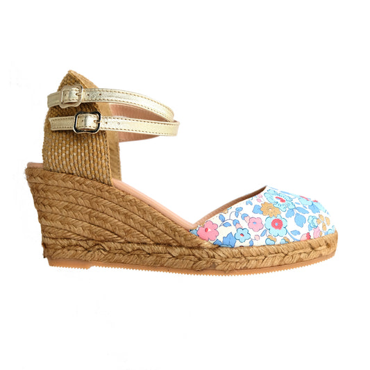 EILEEN LIBERTY wedges - Elizabeth Little and Badt and Co. Limited Collection - Badt and Co