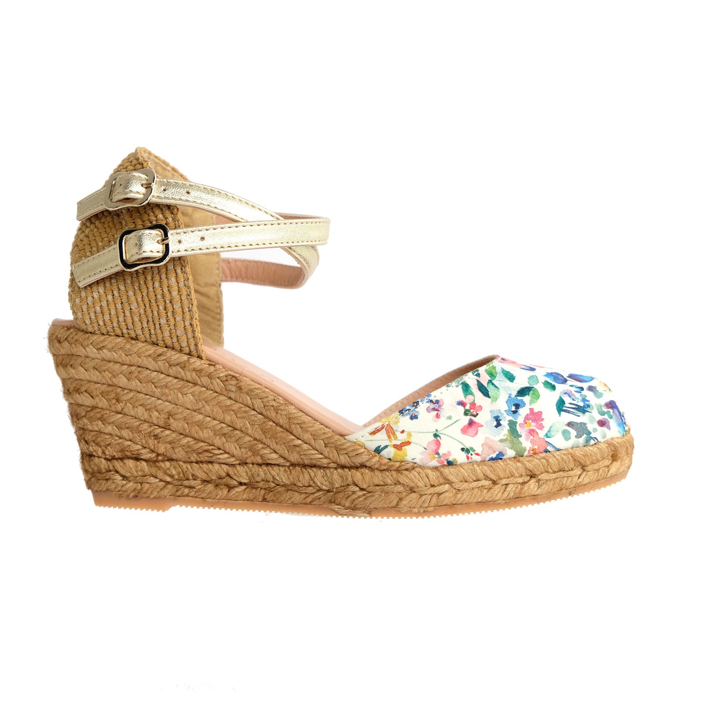 JUDY LIBERTY wedges - Elizabeth Little and Badt and Co. Limited Collection - Badt and Co
