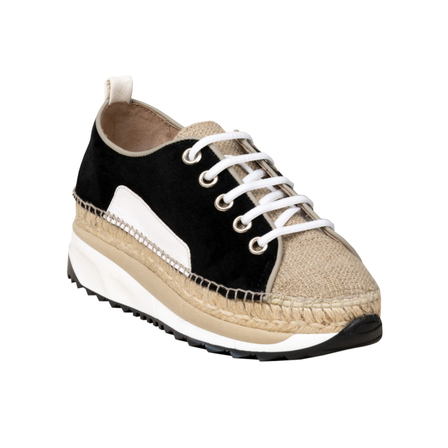 TIERRA Black sneakers - Badt and Co - singapore